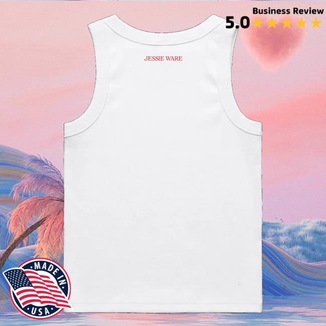 Jessie Ware Merch Store Giddy Up White Vest Top 4 Jessie Ware Merch Store Giddy Up White Vest Top