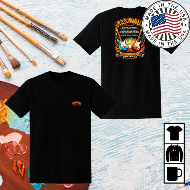 Joe Bonamassa Merch 2026 U.S. Spring Tour Shirt 4 Joe Bonamassa Merch 2026 U.S. Spring Tour Shirt