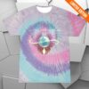 Journey Music Merch Store Pastel Tie Dye Infinity Wings Tee