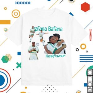 Kasiflavour10 Store Merch Shop Bafana Kaofela 1999-00 White Tee