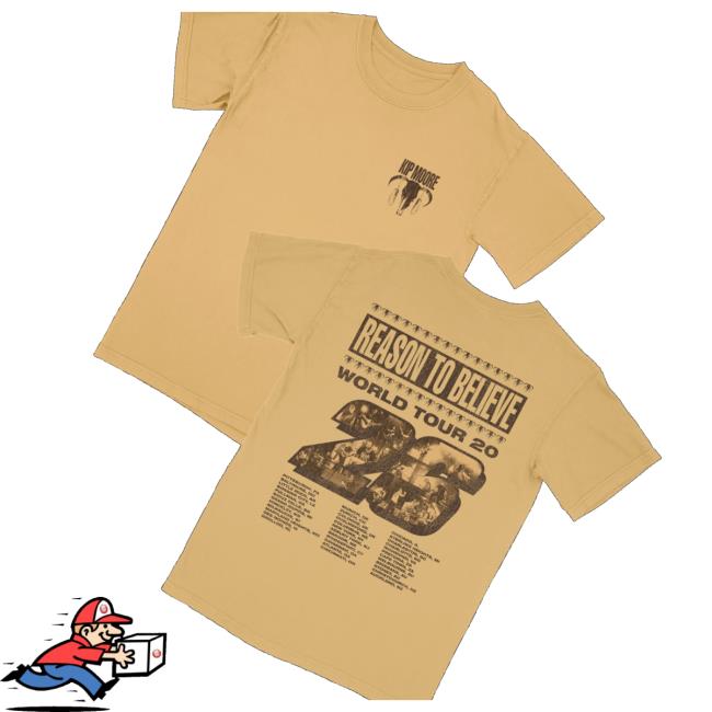 Kip Moore Merch Store Reason To Believe Tour Shirt 3 Kip Moore Merch Store Reason To Believe Tour Shirt