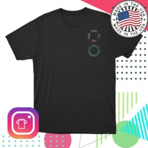 Kiss All The Time Disco Occasionally Merch Store Kiss Disco Circular Text Shirt