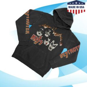 kenny Kiss Merch Store Destroyer Lightning Bolt Pullover Hoodies