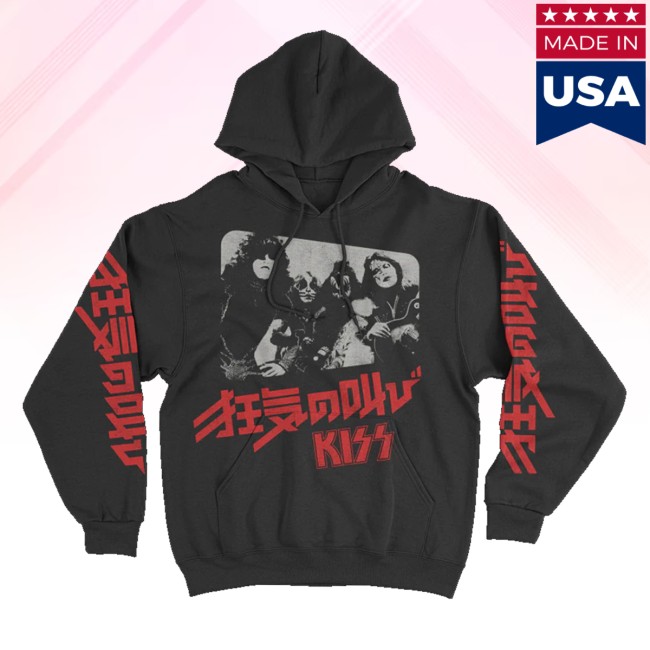 Kiss Official Store Merch Shout It Loud Japan Cover Pullover Hoodie 4 Kiss Official Store Merch Shout It Loud Japan Cover Pullover Hoodie