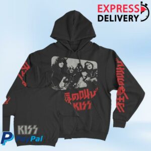 Kiss Online Merch Shop Shout It Loud Japan Cover Pullover Hoodie