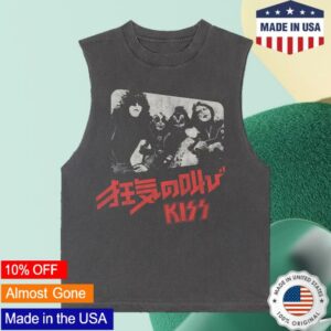 Kiss Online Merch Shop Shout It Out Loud Japan Cover Muscle Tee