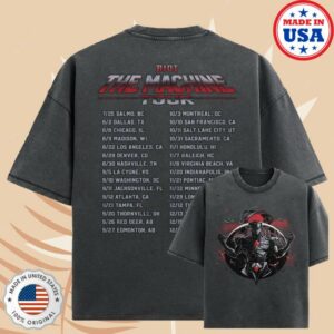 Kt8 Merch Shop Riot The Machine Tour Tee