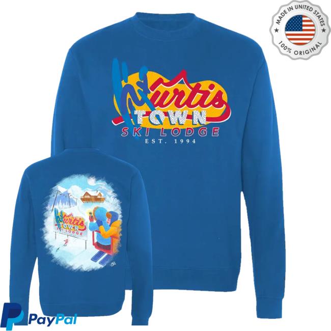 Kurtis Conner Merch Store Shop Ski Lodge Royal Crewneck Sweatshirt 3 Kurtis Conner Merch Store Shop Ski Lodge Royal Crewneck Sweatshirt