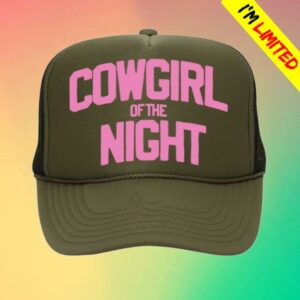 Lainey Wilson Merch Store Cowgirl Of The Night Trucker Hat
