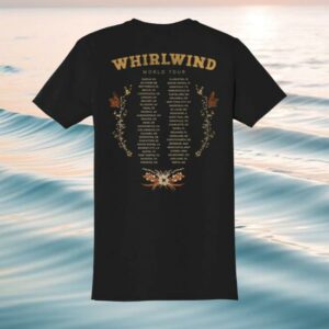 Lainey Wilson Merch Store Whirlwind World Tour Horseshoe Shirt