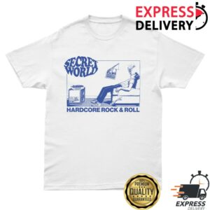 Last Ride Records Merch Secret World Blue Couch Shirt