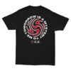 Last Ride Records Merch Secret World Red Swirl Shirt
