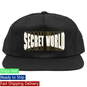Last Ride Records Merch Secret World Yellow Logo Hat