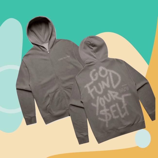 Lgnd Supply Co. Store Merch Fund Yourself Garment-Dyed Zip Hood 4 Lgnd Supply Co. Store Merch Fund Yourself Garment-Dyed Zip Hood