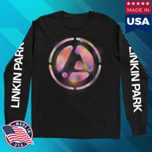 Linkin Park Merch Store Joe's Spray Logo Black Ls
