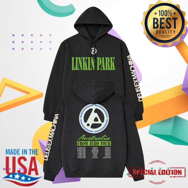 Linkin Park Store Merch Deus Black Hoodie 5 Linkin Park Store Merch Deus Black Hoodie