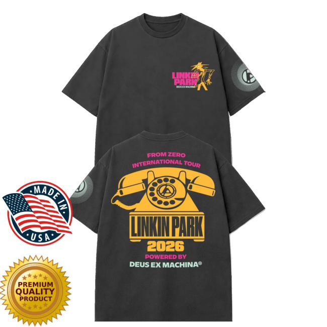 Linkin Park Store Merch Deus Web Exclusive Black Tee 5 Linkin Park Store Merch Deus Web Exclusive Black Tee