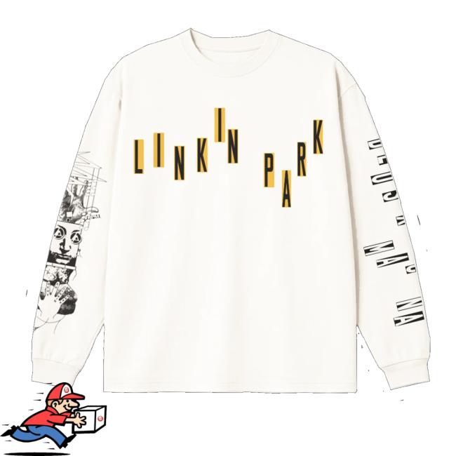 Linkin Park Store Merch Deus White Longsleeve 4 Linkin Park Store Merch Deus White Longsleeve