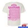 Lollapalooza Merch Store 2026 Women's Lolla Guide Lineup Boxy Shirt