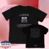Lorde Merch Shop 2025 Ribcage Dateback Tee