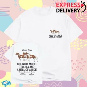 kenny Los Sundays Merch Shop The Hell Of A Ride Tee White