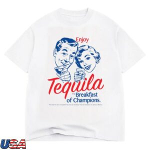 Los Sundays Tequila Merch Store The Breakfast Tee Off White