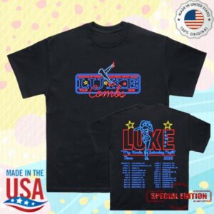 Luke Combs Merch Shop Neon Tour Tee