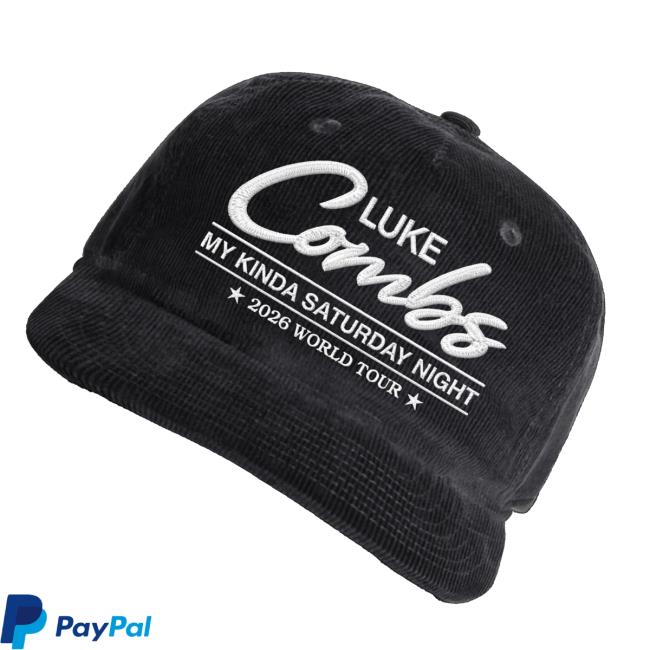 Luke Combs Merch Store Cord Rope Hat Black 3 Luke Combs Merch Store Cord Rope Hat Black