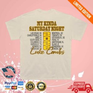 Luke Combs Merch Store Sideline Tour Shirt