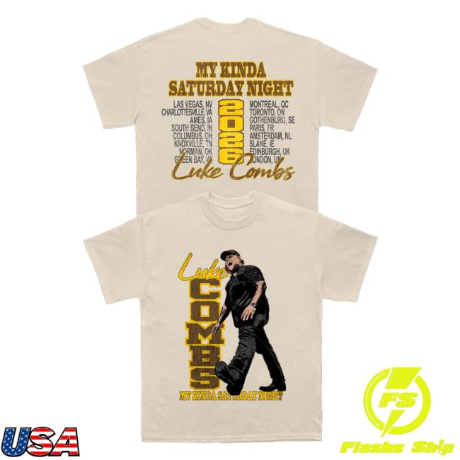 Luke Combs Merch Store Sideline Tour Shirt 5 Luke Combs Merch Store Sideline Tour Shirt