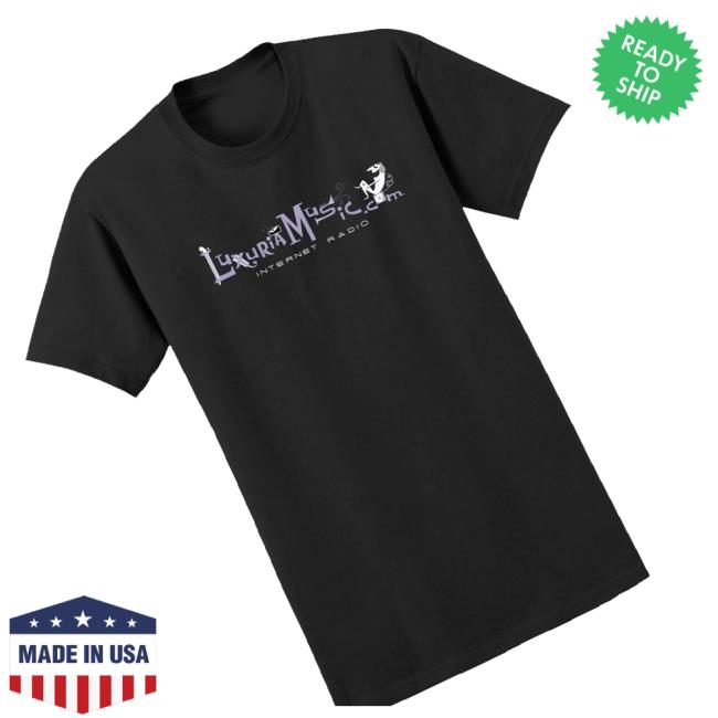 Luxuria Music Merch Shop Kevin Kidney Luxuriamusic Logo Shirt 3 Luxuria Music Merch Shop Kevin Kidney Luxuriamusic Logo T-Shirt