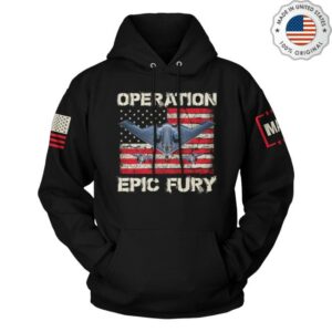 Maga Merch Shop Store Operation Epic Fury Hoodie