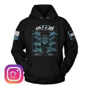 Maga Merch Shop Store Operation Epic Fury Jets Hoodie