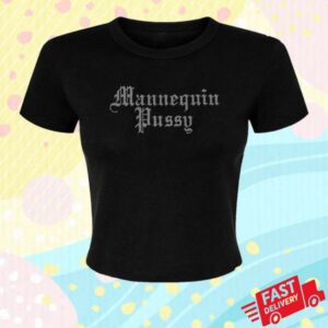 Mannequin Pussy Merch Store Rhinestone Crop