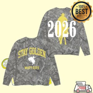 Matt Rife Merch Shop Matt Rife Stay Golden 2026 World Tour Camo Crew