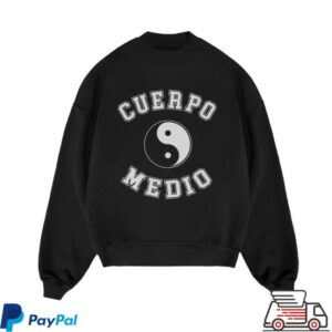 Medium Build Merch Store Cuerpo Medio Black Sweatshirt