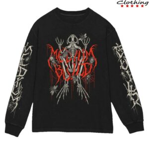 Medium Build Merch Store Metal Frog Long Sleeve