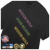 Medium Build Music Store Merch Shop Takeaways Black T-Shirt