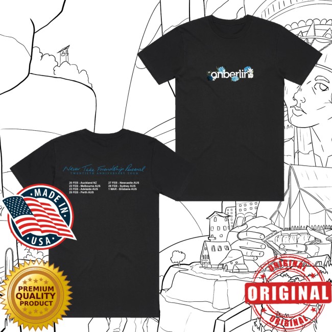 Merch Jungle Store Merch Anberlin Tour Tee 4 Merch Jungle Store Merch Anberlin Tour Tee