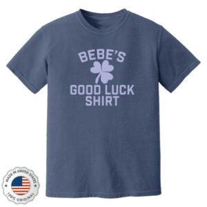 Merchtable Merch Store Bebe Stockwell Bebe's Good Luck Tee Blue