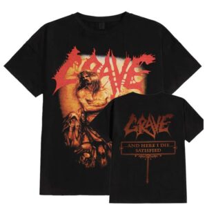 Metal Hammer Merch Shop And Here I Die... Satisfied T-Shirt