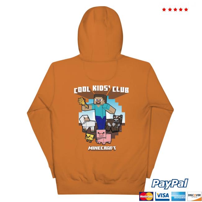 Minecraft Shop Store Merch Cool Kids Club Hoodie 4 Minecraft Shop Store Merch Cool Kids Club Hoodie