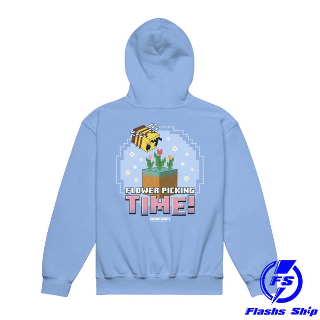 Minecraft Shop Store Merch Flower Picking Time Hoodie 4 Minecraft Shop Store Merch Flower Picking Time Hoodie