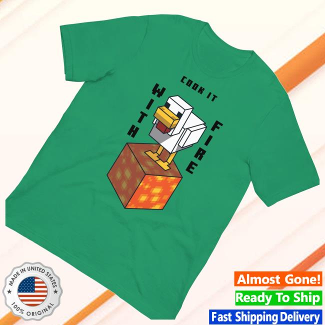 Minecraft Shop Store Merch Lava Chicken Cook It Shirt 3 Minecraft Shop Store Merch Lava Chicken Cook It Shirt