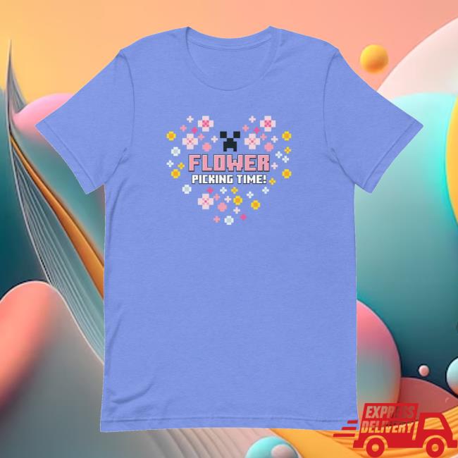 Minecraft Shop Store Merch Lower Picking Time Heart Shirt 2 Minecraft Shop Store Merch Lower Picking Time Heart Shirt