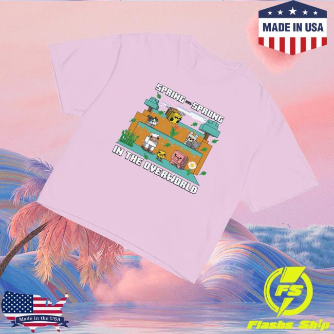 Minecraft Shop Store Merch Spring Has Sprung Shirt 3 Minecraft Shop Store Merch Spring Has Sprung Shirt