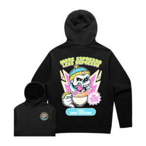 Modern Streets Apparel Store Merch More Espresso Less Depresso Hoodie