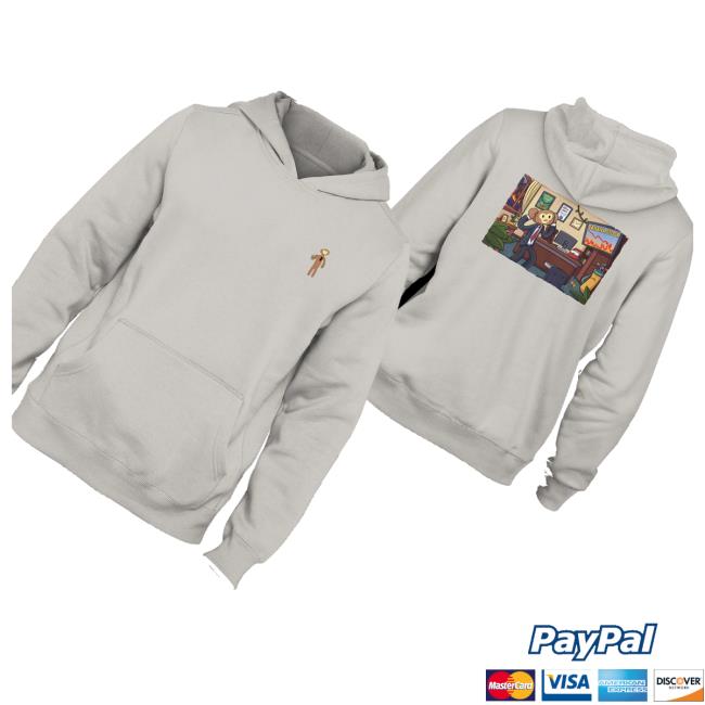 Monke Clothing Store Merch Office Mayhem Shirt White 3 Monke Clothing Store Merch Office Mayhem Shirt White