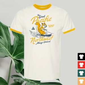 Moss Port Angeles Merch Store The Great Pnw Wake Ringer Shirt