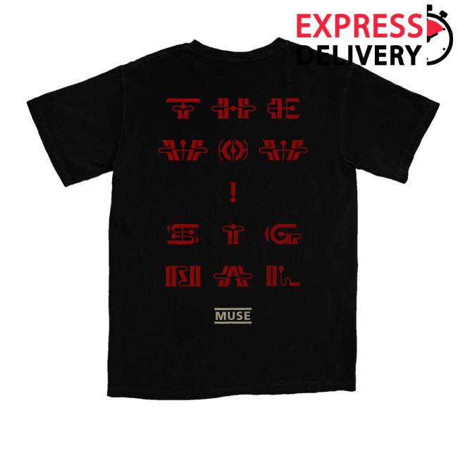 Muse Merch Store The Wow Signal Shirt 3 Muse Merch Store The Wow Signal Shirt